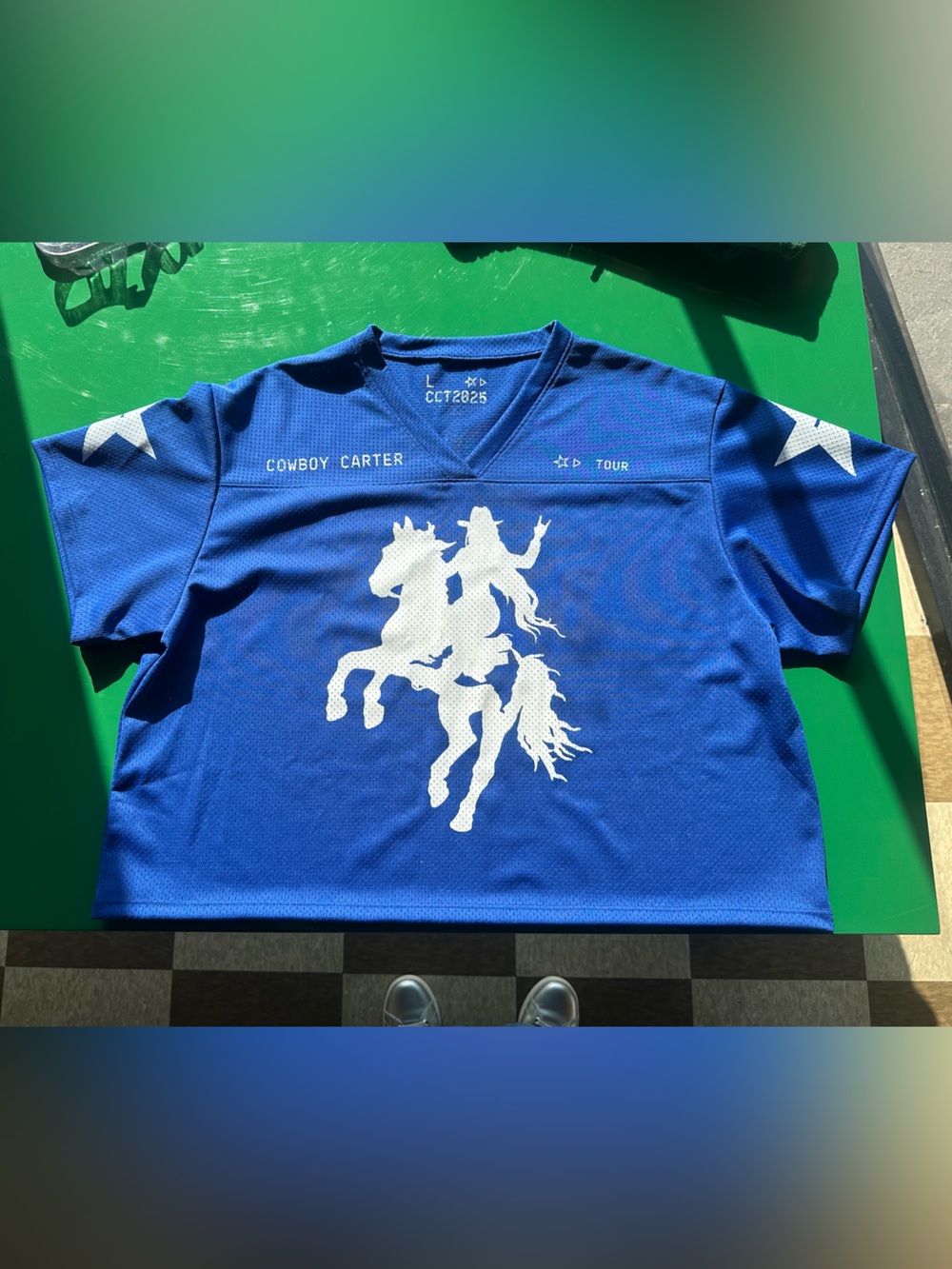 Official Cowboy Carter Tour Jersey Size L